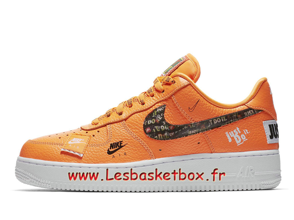 nike air force 1 just do it pack orange