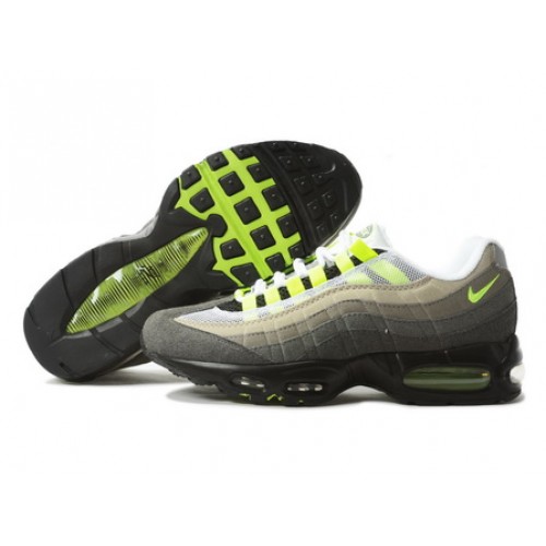 air max 95 gris jaune fluo