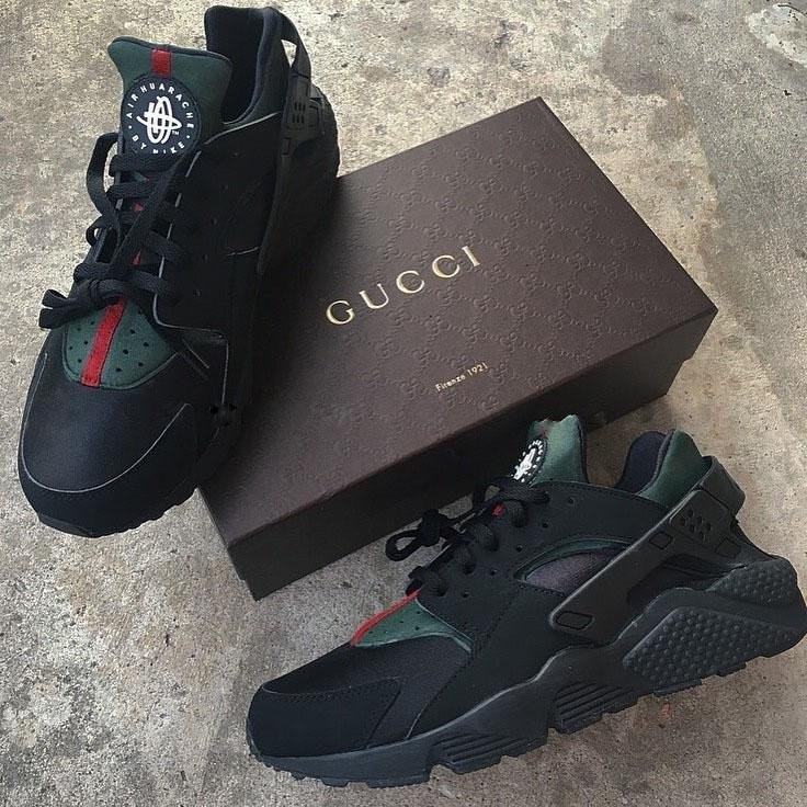 huarache gucci blanche