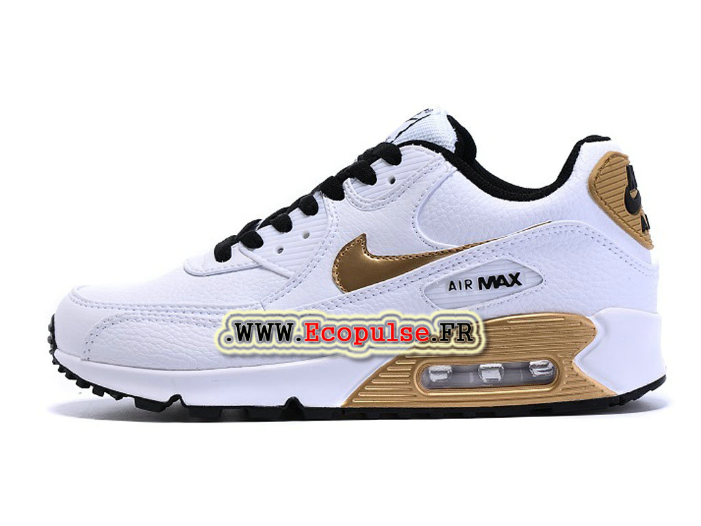 nike air blanche et doré